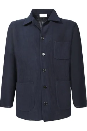 LARDINI Hombre, Chaquetas, Azul, Talla: S