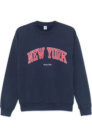 Sporty & Rich Mujer, Sudaderas, Azul, Talla: S