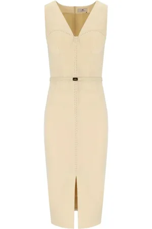 Elisabetta Franchi Mujer, Vestidos, Amarillo, Talla: L