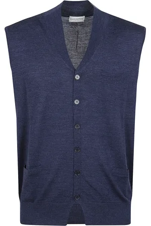 BALLANTYNE Hombre, Chaquetas, Azul, Talla: XL