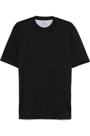 Brunello Cucinelli Hombre, Camisetas, Negro, Talla: M