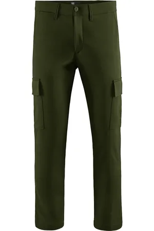 Bomboogie Hombre, Pantalones, Verde, Talla: W28
