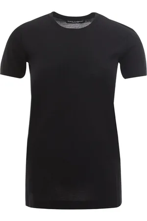 Dolce & Gabbana Mujer, Camisetas, Negro, Talla: M