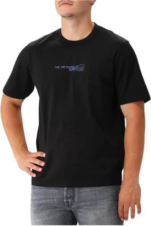 C.P. Company Hombre, Camisetas, Negro, Talla: XL