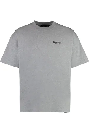 Represent Hombre, Camisetas, Gris, Talla: S