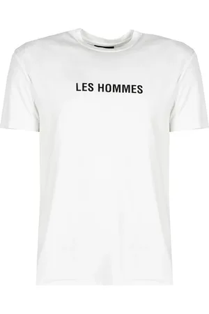 Les Hommes Hombre, Camisetas, Blanco, Talla: L