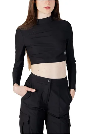 Calvin Klein Mujer, Camisetas, Negro, Talla: S