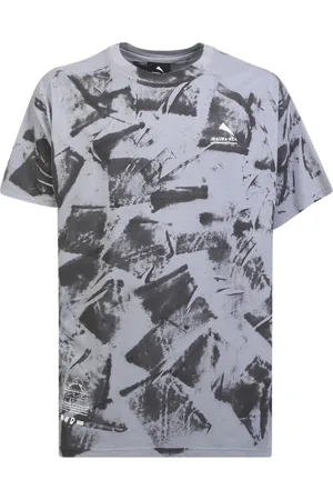 MAUNA KEA Hombre, Camisetas, Gris, Talla: M