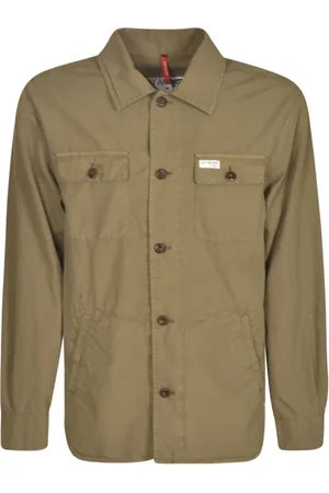 FAY Hombre, Chaquetas, Verde, Talla: L