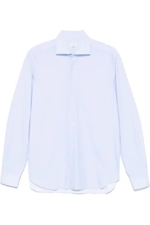 BARBA Hombre, Camisas, Azul, Talla: L