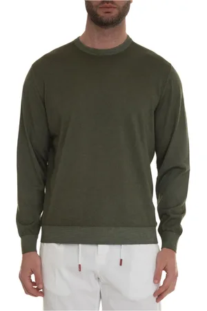 Kiton Hombre, Jerseys, Verde, Talla: L