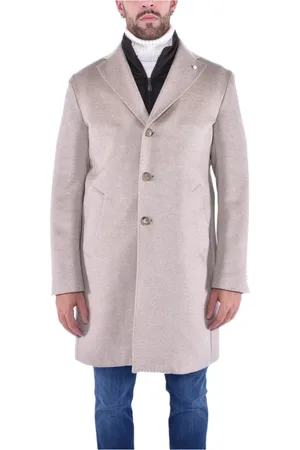 LUIGI BIANCHI MANTOVA Hombre, Abrigos, , Talla: L
