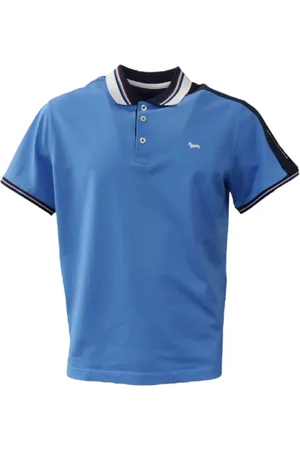 HARMONT&BLAINE Hombre, Camisetas, Azul, Talla: M