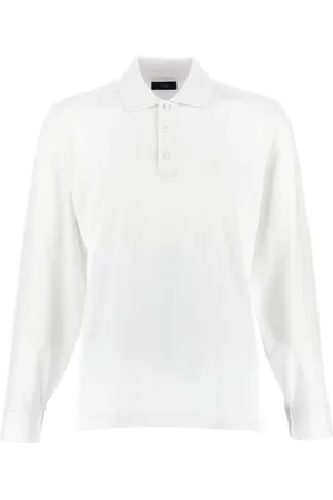 FAY Hombre, Camisetas, Blanco, Talla: L