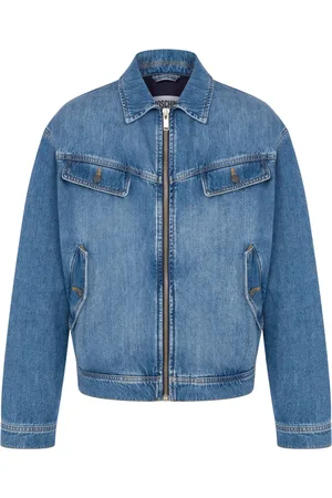 Moschino Hombre, Chaquetas, Azul, Talla: L