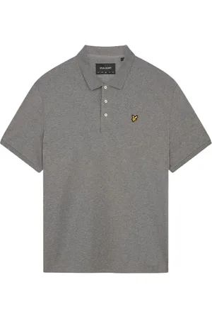 Lyle & Scott Hombre, Camisetas, Gris, Talla: L