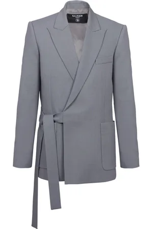 Balmain Hombre, Chaquetas, Gris, Talla: M