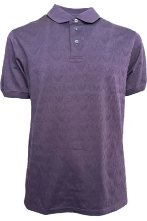 Emporio Armani Hombre, Camisetas, Púrpura, Talla: M