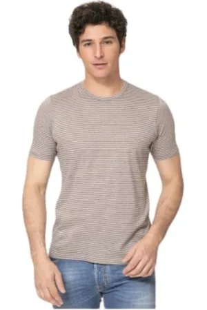 Gran Sasso Hombre, Camisetas, Marrón, Talla: L