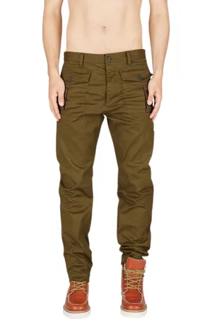 Dsquared2 Hombre, Pantalones, Verde, Talla: M
