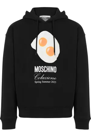 Moschino Hombre, Sudaderas, Negro, Talla: M