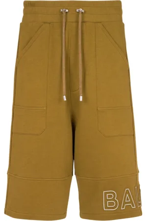 Balmain Hombre, Pantalones cortos, Verde, Talla: 2XL