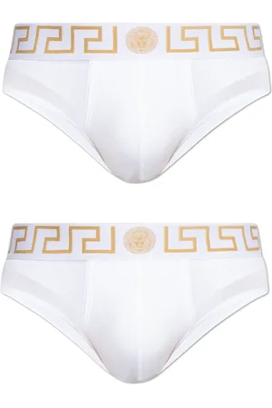 VERSACE Hombre, Ropa interior, Blanco, Talla: 3XL