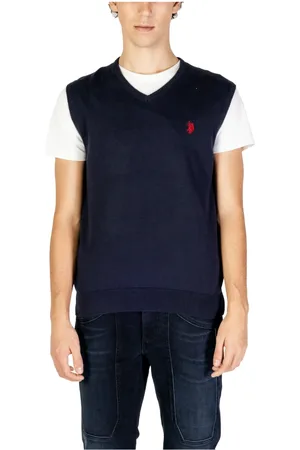 U.S. Polo Assn. Hombre, Jerseys, Azul, Talla: S