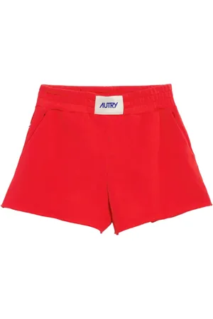 Autry Mujer, Pantalones cortos, Rojo, Talla: L