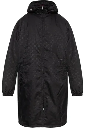 Gucci Hombre, Abrigos, Negro, Talla: M