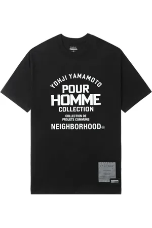YOHJI YAMAMOTO Hombre, Camisetas, Negro, Talla: S