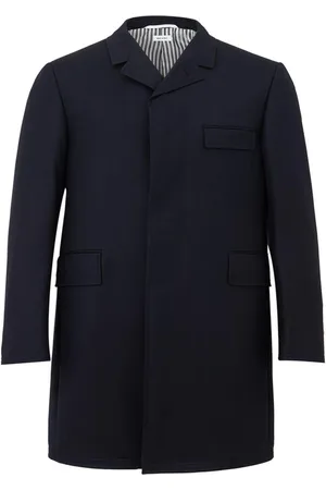 Thom Browne Hombre, Abrigos, Azul, Talla: L