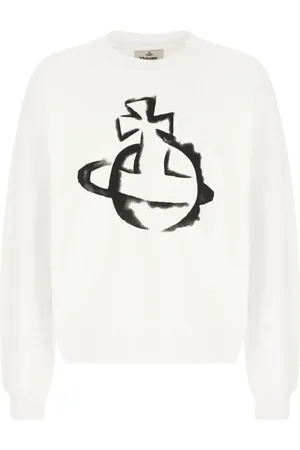 Vivienne Westwood Hombre, Sudaderas, Blanco, Talla: L