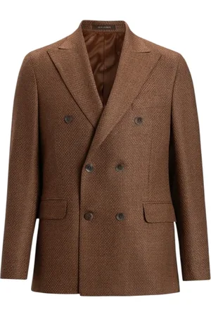 Oscar Jacobson Hombre, Chaquetas, Marrón, Talla: M