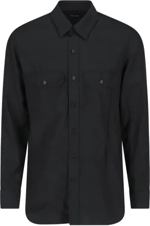 Tom Ford Hombre, Camisas, Negro, Talla: L