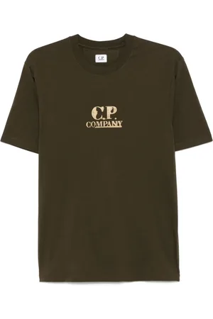 C.P. Company Hombre, Camisetas, Verde, Talla: S
