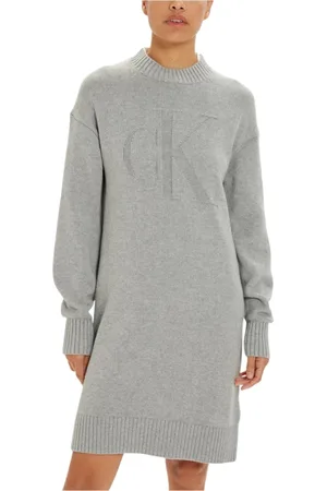 Calvin Klein Mujer, Vestidos, Gris, Talla: XS