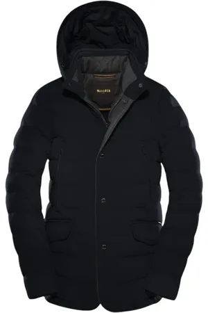 MOORER Hombre, Chaquetas, Azul, Talla: 2XL
