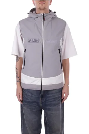 Napapijri Hombre, Chaquetas, Gris, Talla: S