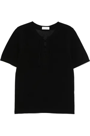 DRIES VAN NOTEN Hombre, Camisetas, Negro, Talla: L