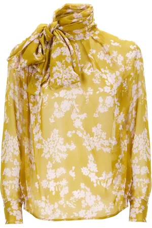 Elisabetta Franchi Mujer, Blusas y Camisas, Amarillo, Talla: L
