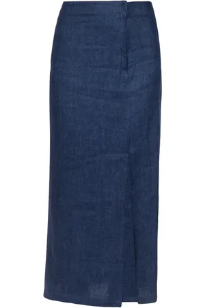 ALYSI Mujer, Faldas, Azul, Talla: XS