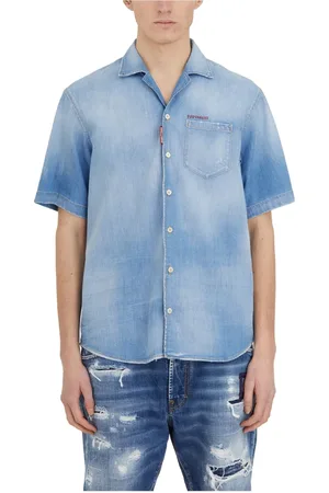 Dsquared2 Hombre, Camisas, Azul, Talla: M
