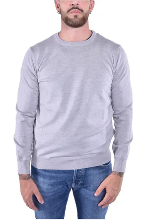 KANGRA CASHMERE Hombre, Jerseys, Gris, Talla: 2XL