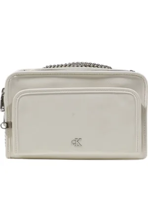 Calvin Klein Mujer, Bolsos, Blanco, Talla: ONE Size