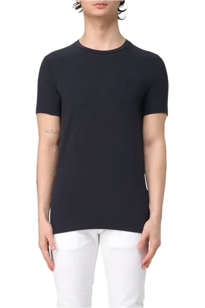 Dondup Hombre, Camisetas, Azul, Talla: M