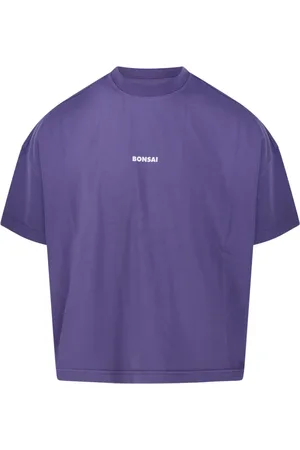 BONSAI Hombre, Camisetas, Púrpura, Talla: S