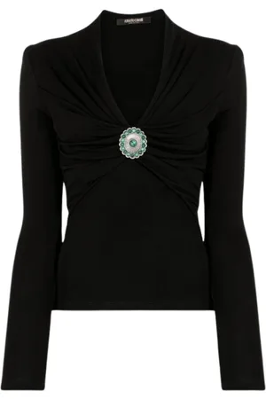 Roberto Cavalli Mujer, Blusas y Camisas, Negro, Talla: S