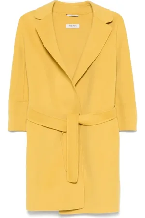 Max Mara Mujer, Abrigos, Amarillo, Talla: S