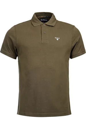 Barbour Hombre, Camisetas, Verde, Talla: L